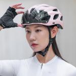 Casca de protectie ciclism Rockbros TT-16-F, Viziera UV detasabila, 58–62 cm, Roz 13 - lerato.ro