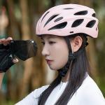 Casca de protectie ciclism Rockbros TT-16-F, Viziera UV detasabila, 58–62 cm, Roz 8 - lerato.ro