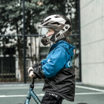 Casca de protectie ciclism pentru copii Rockbros TS-61 10110061006, Marime M, 54-57cm, Gri 4 - lerato.ro