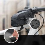 Geanta pentru bicicleta Rockbros 30120122002, Waterproof, Montare pe cadru, 0.9L, Negru 4 - lerato.ro