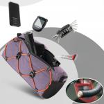 Geanta pentru bicicleta Rockbros 30110054005, Elemente reflectorizante, Montare pe ghidon, 2.2L, Violet 5 - lerato.ro