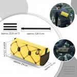 Geanta pentru bicicleta Rockbros 30110054006, Elemente reflectorizante, Montare pe ghidon, 2.2L, Galben 7 - lerato.ro