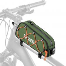 Accesorii biciclete / motociclete / trotinete electrice, Geanta pentru bicicleta Rockbros Road To Sky, Waterproof, Montare pe cadru, 0.7L, Verde, lerato.ro