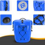 Geanta pentru bicicleta Rockbros 30140022004, Waterproof, Montare pe portbagaj, 25-32L, Albastru 6 - lerato.ro