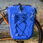Geanta pentru bicicleta Rockbros 30140022004, Waterproof, Montare pe portbagaj, 25-32L, Albastru 7 - lerato.ro
