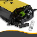 Geanta pentru bicicleta Rockbros 30140022005, Waterproof, Montare pe portbagaj, 25-32L, Galben 5 - lerato.ro