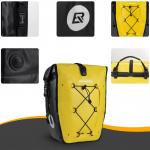Geanta pentru bicicleta Rockbros 30140022005, Waterproof, Montare pe portbagaj, 25-32L, Galben 6 - lerato.ro