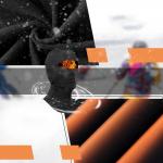 Cagula pentru ski Qunature 13230023010, Marime M, 40–48 cm, Negru 8 - lerato.ro