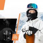 Cagula pentru ski Qunature 13230023011, Marime L, 50–58 cm, Negru 6 - lerato.ro