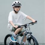 Casca de protectie ciclism pentru copii Rockbros LK-67, Viziera detasabila, 54–58cm, Alb 5 - lerato.ro