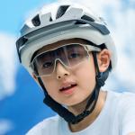 Casca de protectie ciclism pentru copii Rockbros LK-67, Viziera detasabila, 54–58cm, Alb 7 - lerato.ro