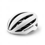 Casca de protectie ciclism Rockbros LK-79, Inchidere magnetica, Ventilatie eficienta, 58–62cm, Alb