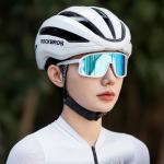 Casca de protectie ciclism Rockbros LK-79, Inchidere magnetica, Ventilatie eficienta, 58–62cm, Alb 7 - lerato.ro