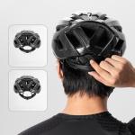 Casca de protectie ciclism Rockbros LK-79, Inchidere magnetica, Ventilatie eficienta, 58–62cm, Gri 3 - lerato.ro