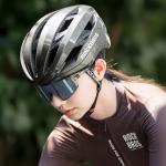 Casca de protectie ciclism Rockbros LK-79, Inchidere magnetica, Ventilatie eficienta, 58–62cm, Gri 4 - lerato.ro