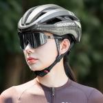 Casca de protectie ciclism Rockbros LK-79, Inchidere magnetica, Ventilatie eficienta, 58–62cm, Gri 6 - lerato.ro