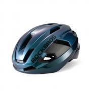 Casca de protectie ciclism Rockbros LK-15, Amortizare 3D-GRID, Inchidere magnetica, Ventilatie eficienta, 58–62cm, Chameleon Blue