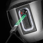 Casca de protectie ciclism Rockbros ZK-077, 57-61cm, Ventilatie eficienta, Sistem de iluminare integrat, Incarcare USB-C, Negru 8 - lerato.ro