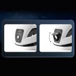 Casca de protectie ciclism Rockbros ZK-077, 57-61cm, Ventilatie eficienta, Sistem de iluminare integrat, Incarcare USB-C, Alb 7 - lerato.ro