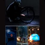 Casca de protectie ciclism Rockbros ZK-077, 57-61cm, Ventilatie eficienta, Sistem de iluminare integrat, Incarcare USB-C, Alb 11 - lerato.ro