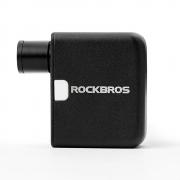 Pompa bicicleta Rockbros 42320008001, 100 PSI, 300mAh, Set accesorii inclus, USB-C, Negru