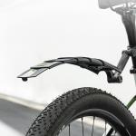 Set 2 aparatori bicicleta fata si spate Rockbros FK-810, Design pliabil telescopic, Poliamida, Negru 7 - lerato.ro