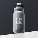Bidon sport Rockbros 35210066005 pentru ciclism, Constructie etansa, Polipropilena, 600ml, Gri 3 - lerato.ro