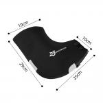 Mansoanele pentru ghidon Rockbros D16-B, Termoizolante, Windproof, Waterproof, Negru 8 - lerato.ro