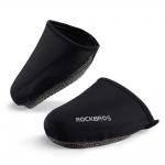 Set 2 protectii pentru pantofi ciclism Rockbros LF1030, Windproof, Marime 36-42, Negru 2 - lerato.ro