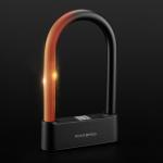 Antifurt bicicleta Rockbros 32210818001 Smart U-Lock, Deblocare amprenta / aplicatie / cheie, Bluetooth, Incarcare USB-C, Negru 5 - lerato.ro