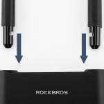 Antifurt bicicleta Rockbros 32210818001 Smart U-Lock, Deblocare amprenta / aplicatie / cheie, Bluetooth, Incarcare USB-C, Negru 8 - lerato.ro