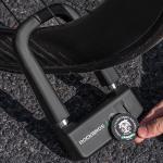 Antifurt bicicleta Rockbros RBNS1 Smart U-Lock, Deblocare NFC / cheie, 600mAh, Incarcare USB-C, Negru 8 - lerato.ro