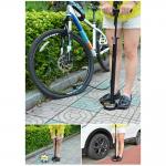 Pompa de podea Rockbros GP6532B, 160 PSI, Manometru integrat, Negru / Portocaliu 11 - lerato.ro
