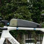 Geanta bicicleta Rockbros DB005 pentru cadru, 0.9L, Negru / Verde 7 - lerato.ro