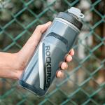 Bidon sport termic Rockbros 35210022002 pentru ciclism, Constructie etansa, Polipropilena, 620ml, Negru 6 - lerato.ro