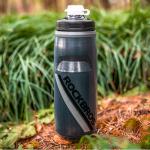 Bidon sport termic Rockbros 35210022002 pentru ciclism, Constructie etansa, Polipropilena, 620ml, Negru 7 - lerato.ro