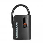 Pompa electrica pentru bicicleta Rockbros L1 Mini, 70 PSI, Lungime furtun 20 cm, Incarcare USB-C, Negru 2 - lerato.ro