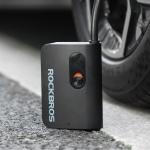 Pompa electrica pentru bicicleta Rockbros L1 Mini, 70 PSI, Lungime furtun 20 cm, Incarcare USB-C, Negru 12 - lerato.ro