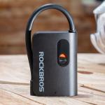 Pompa electrica pentru bicicleta Rockbros L1 Mini, 70 PSI, Lungime furtun 20 cm, Incarcare USB-C, Negru 10 - lerato.ro
