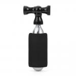Pompa bicicleta cu CO2 Rockbros, Umflare rapida, Design compact, Constructie din aluminiu, Negru 3 - lerato.ro