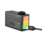 Pompa electrica pentru bicicleta Rockbros AS240 PRO, 120 PSI, 420mAh, Afisaj LED, Incarcare USB-C, Negru 11 - lerato.ro