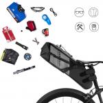 Geanta bicicleta Rockbros AS-013, Montare sub sa, 10L, Negru 7 - lerato.ro