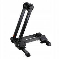 Accesorii Auto / Moto / Bicicleta, Suport pliabil depozitare bicicleta Rockbros T30 cu montare pe podea, Pliabil, Compatibil cu roti de 24–27.5 inch, Negru, lerato.ro