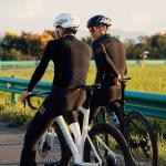 Jacheta cu maneca lunga pentru ciclism Rockbros YDWT020, Flexible fit, Respirabila, Fleece layer, Poliester, Marime M, Negru 8 - lerato.ro