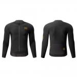 Jacheta cu maneca lunga pentru ciclism Rockbros YDWT020, Flexible fit, Respirabila, Fleece layer, Poliester, Marime XL, Negru 3 - lerato.ro