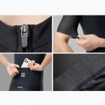 Tricou cu maneca scurta pentru ciclism Rockbros 15200025, Flexible fit, Respirabil, Poliester, Marime L, Negru 8 - lerato.ro