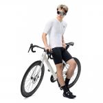 Tricou cu maneca scurta pentru ciclism Rockbros 15200025, Flexible fit, Respirabil, Poliester, Marime XL, Alb 6 - lerato.ro