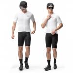 Tricou cu maneca scurta pentru ciclism Rockbros YDDX011, Slim fit, Respirabil, Poliester / Nailon, Marime XL, Alb 4 - lerato.ro