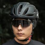 Caciula pentru ciclism Rockbros M016, Windproof, Material elastic, Circumferinta 54–61cm, Negru 11 - lerato.ro