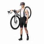 Pantaloni pentru ciclism Rockbros YDDK009, Scurti, Marime XL cu insertie, Nailon, Negru 4 - lerato.ro